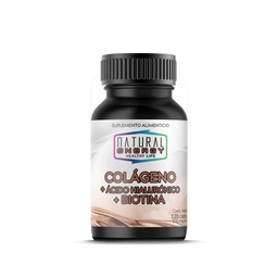 [NNSALCAB60C] COLAGENO NATURAL E.AC.HIAL.BIOT.60CAP.