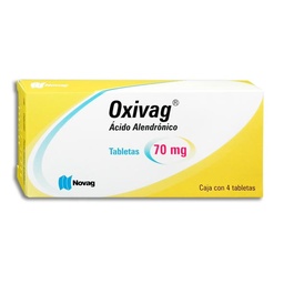 [NOAALOXI4TA] ACIDO ALENDRONICO OXIVAG 70MG.C/4T.