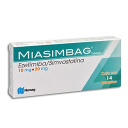 [NOEZESIM14T] EZET.SIMV.MIASIMBAG 10/20MG.14TAB.