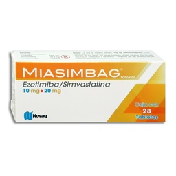 [NOEZESIM28T] EZET.SIMV.MIASIMBAG 10/20MG.28TAB.