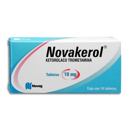[NOKETNOV10T] KETOROLACO NOVAKEROL 10MG.C/10TAB.