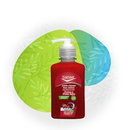 [PEJABLMF230] JABON LIQ.SANAX FRUT.R.230ML.