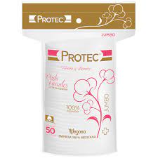 [VMALMFPA50P] PADS FACIAL PROTEC PROF.JUMBO 50PZA.