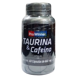 [PWSUPTCA60C] TAURINA CAFEINA 60CAP.