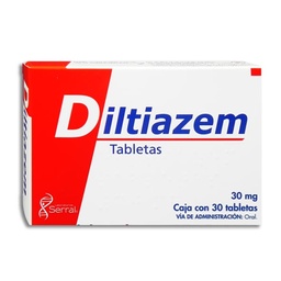 [SEDILS3030T] DILTIAZEM SERRAL 30MG.30TAB.