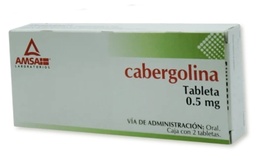 [ULCABA.52TA] CABERGOLINA AVIVIA 0.5MG.2TAB.