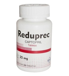 [ULCAPCAP100] CAPTOPRIL ULTRA 25MG.C/100TAB.
