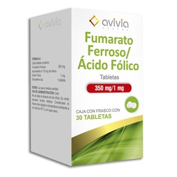 [ULFFEAVI30T] FUM.FER.AC.FOL.AVIVIA 30TAB.