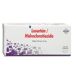 [ULLHI10015T] LOSAR.HID.ULTRA 100/25MG.15TAB.