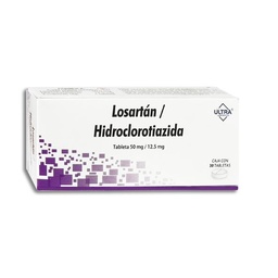 [ULLHILHI30] LOSAR.HID.ULTRA 50/12.5MG.30TAB.