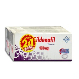 [ULSIL102X14] SILDENAFIL ULTRA 100MG.4TAB.2X1