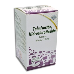 [ULTHIU8014T] TELMIS.HID.ULTRA 80/12.5MG.14TAB.