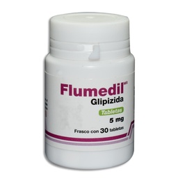 [VIGLIFL530T] GLIPIZIDA FLUMEDIL 5MG.30TAB.