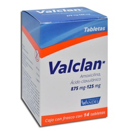 [WAAACV14875] VALCLAN 875/125MG.14TAB.