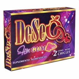 [YPSVIVDU2PZ] DESEO GUM C/2PZAS.
