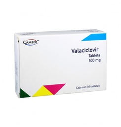 [CBVALV5010T] VALACICLOVIR CAMBER 500MG.10TAB.