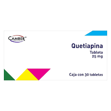 [CBQUEC2530T] QUETIAPINA CAMBER 25MG.30TAB.