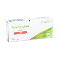 [ULAMLAV510T] AMLODIPINO AVIVIA 5MG.10TAB.