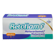 [ULMEMRET10] MELOX.METOC.RETOFLAM-F 15/215MG.10TAB.