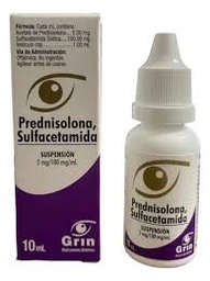 [GRPSUGRI10M] PREDNISOLONA SULFAC.GRIN OFT.10ML.